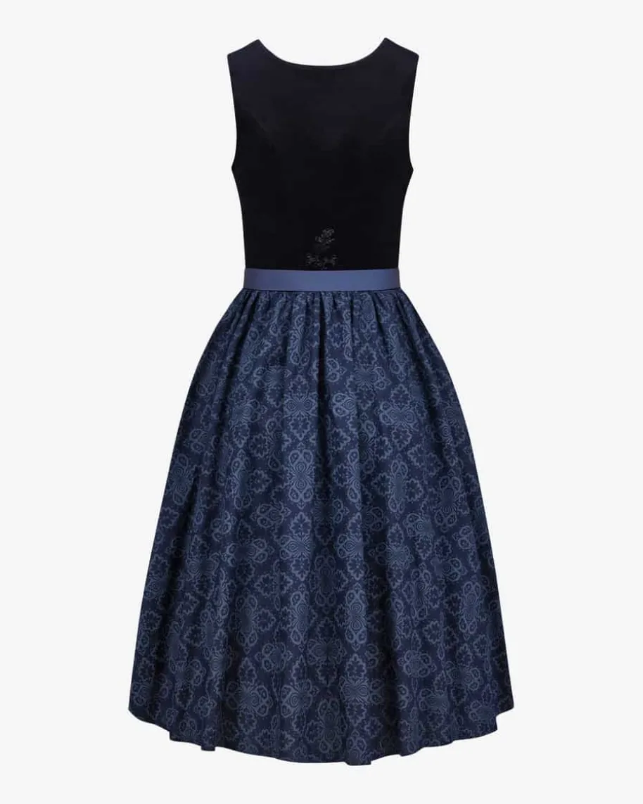 Midi-Wiesndirndl mit Schürze