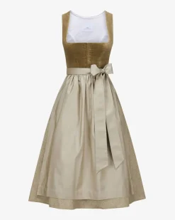 Midi-Wiesndirndl mit Schürze