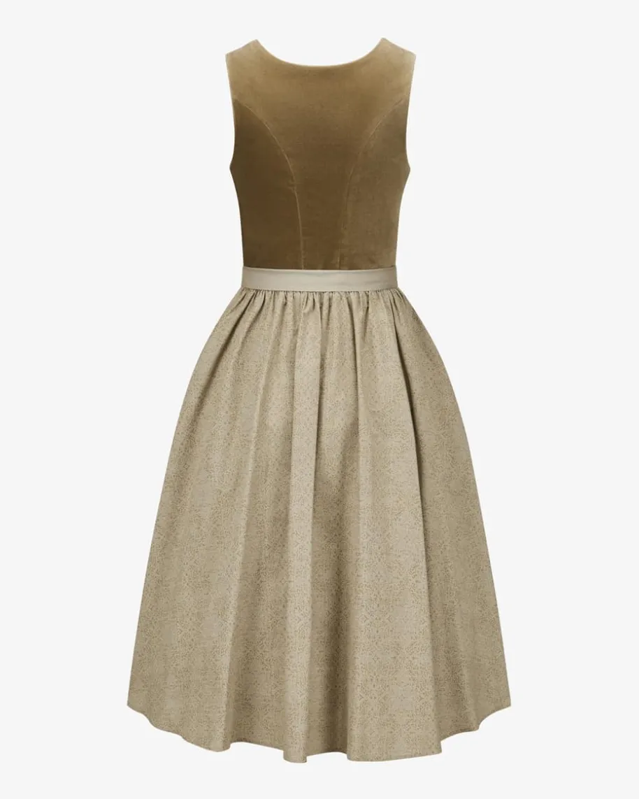 Midi-Wiesndirndl mit Schürze