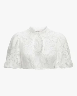 Minna Dirndlbluse Semi-Transparent