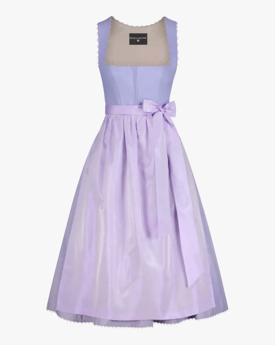 München Dirndl lang mit Seidenschürze