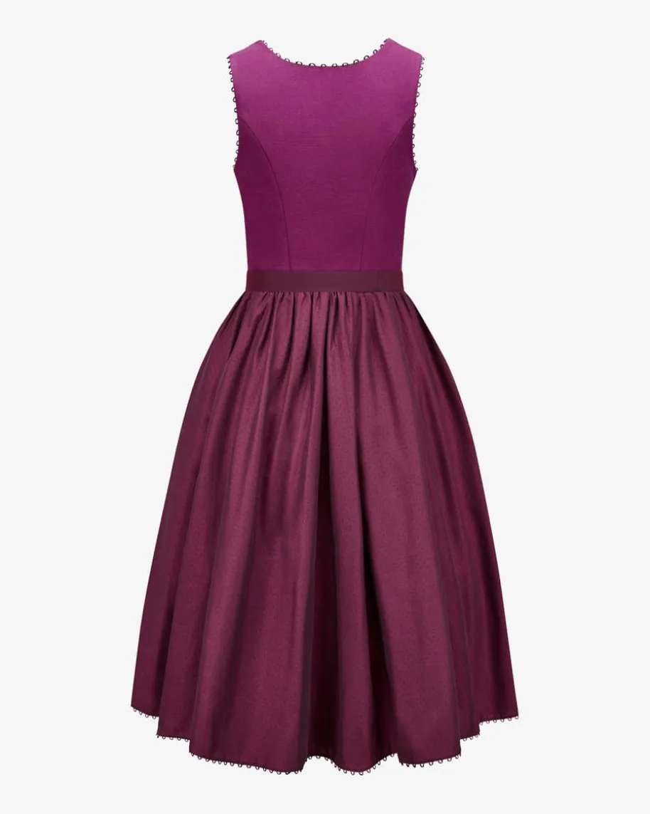 München Midi-Dirndl mit Seidenschürze