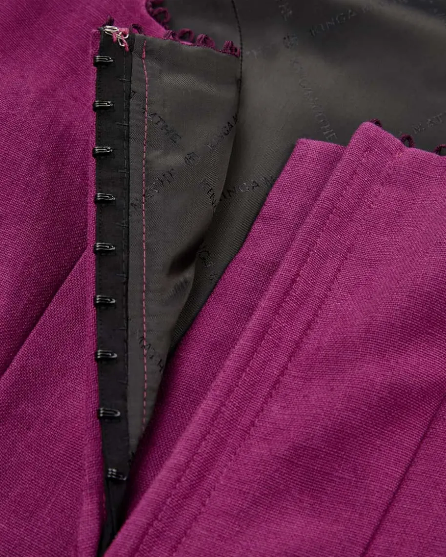 München Midi-Dirndl mit Seidenschürze