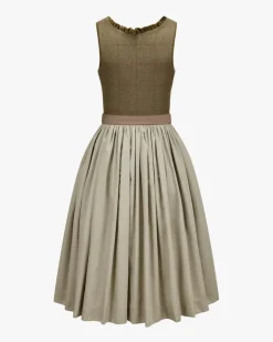 Moni Midi-Dirndl mit Seidenschürze