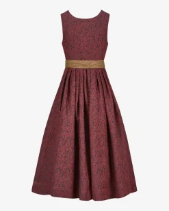 Monika Leinen-Dirndl lang mit Schürze