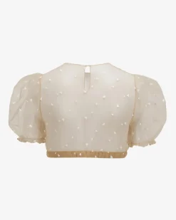 Nicoletta Dirndlbluse Transparent