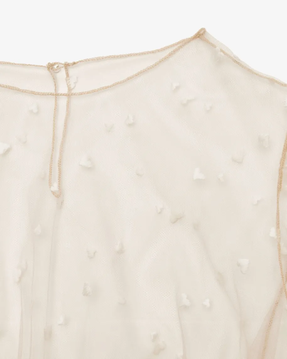 Nicoletta Dirndlbluse Transparent