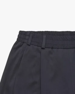 7/8-Palazzohose aus Baumwoll-Mix