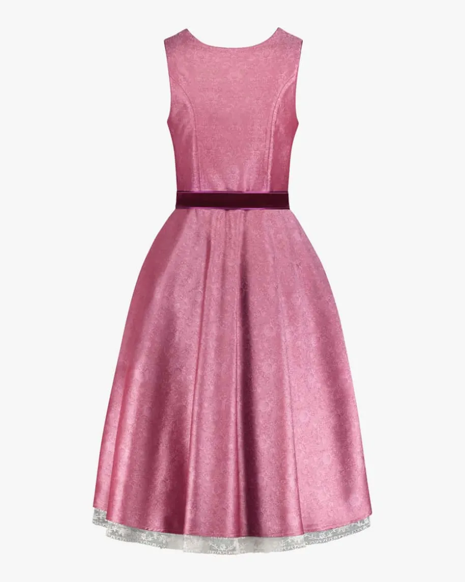 Pferdeherz Dirndl lang mit Samtschürze