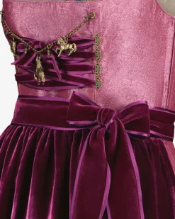 Pferdeherz Dirndl lang mit Samtschürze
