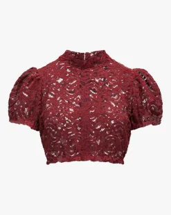 Pina Dirndlbluse Semi-Transparent