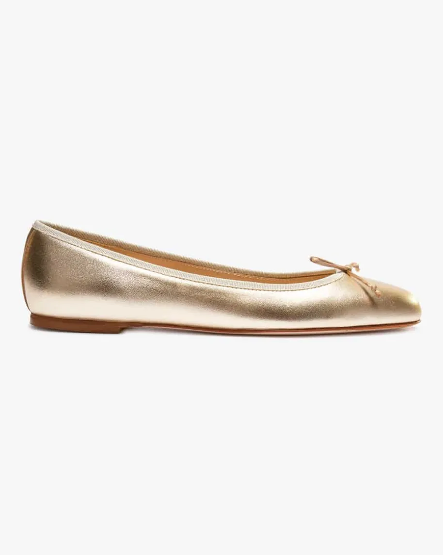 Pirlo Metallic Ballerinas