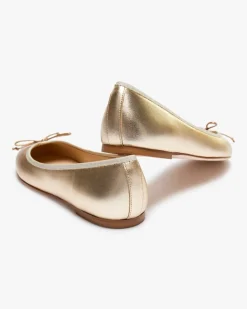 Pirlo Metallic Ballerinas