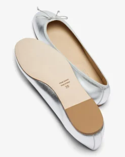 Pirlo Metallic Ballerinas