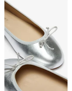Pirlo Metallic Ballerinas