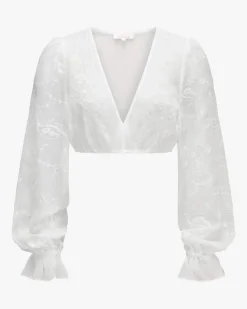 Polly Dirndlbluse Semi-Transparent
