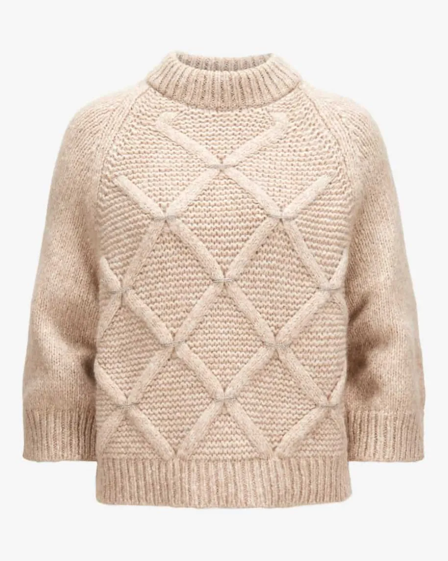 Pullover aus Alpaka-Schurwoll-Mix