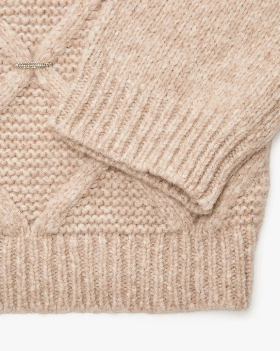 Pullover aus Alpaka-Schurwoll-Mix