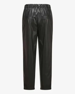 Ranchi 7/8-Kunstlederhose High Waist Relaxed Fit