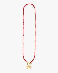 Red Sun Siren Halskette mit Anhänger