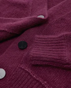 Riley Cashmere-Seiden-Strickjacke