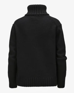 Rollkragenpullover aus Wolle