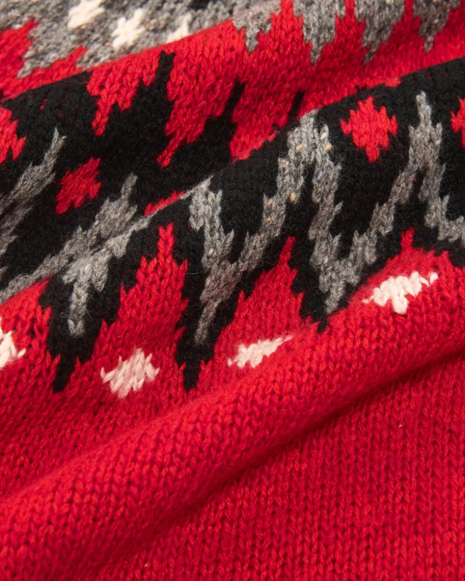 Rollkragenpullover aus Wolle