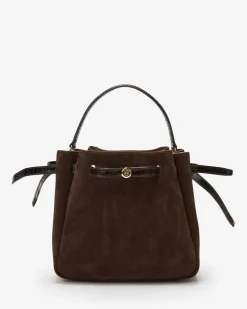 Romy Suede Bucket Tasche