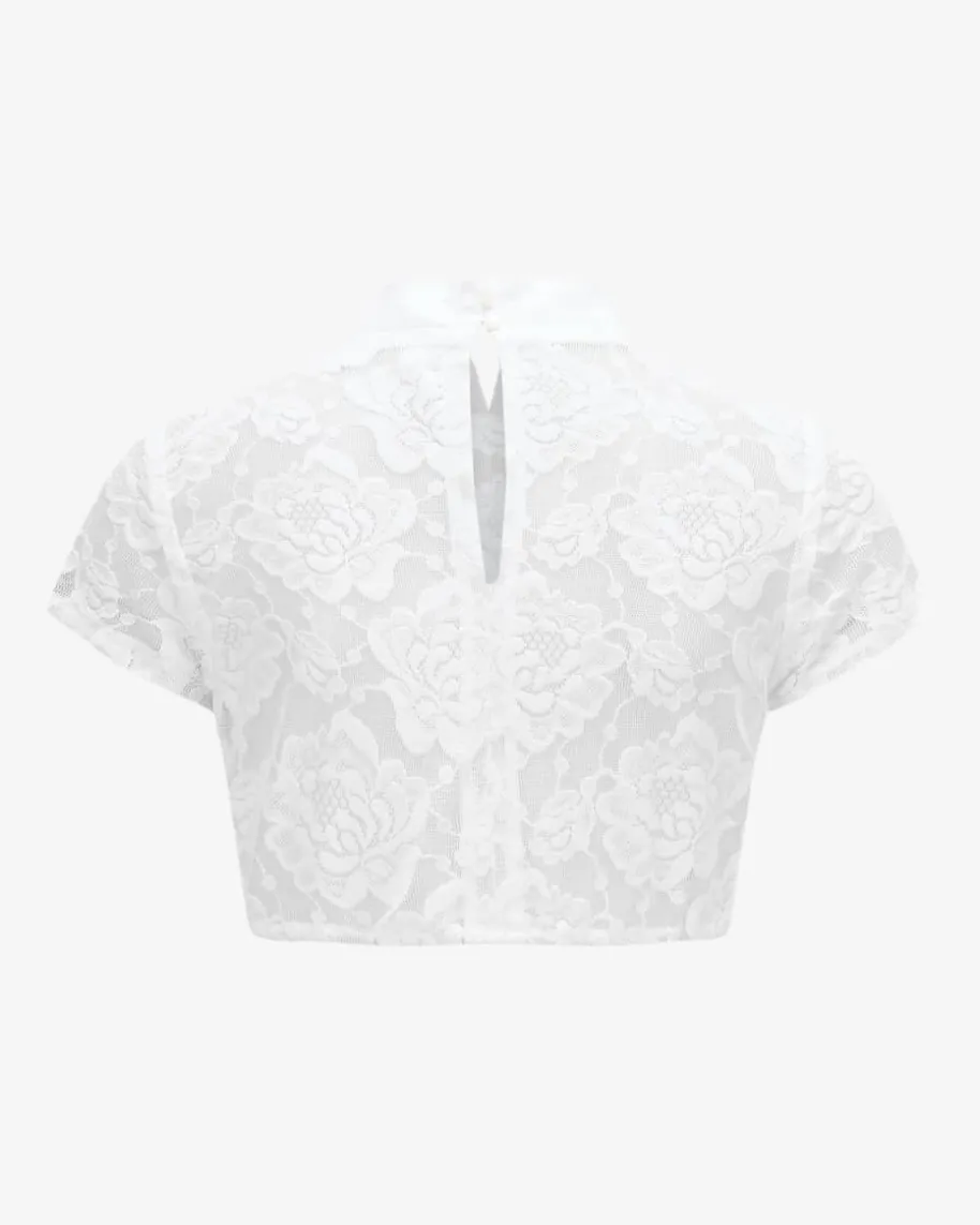 Sabrina Dirndlbluse Semi-Transparent