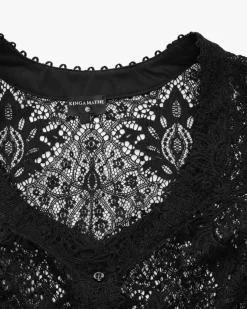 Samantha Dirndlbluse Semi-Transparent