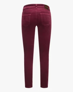 Samthose aus Baumwoll-Mix