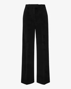 Samthose aus Baumwoll-Mix