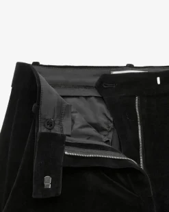 Samthose aus Baumwoll-Mix