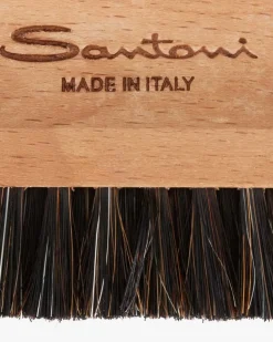 Schuhbürste mit Paragummi und Rosshaarmischung