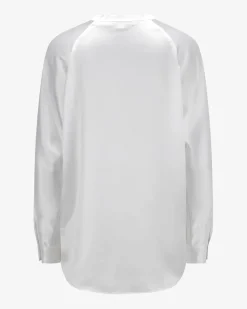 Seidenbluse Oversize Fit