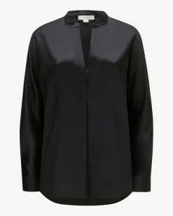 Seidenbluse Oversize Fit