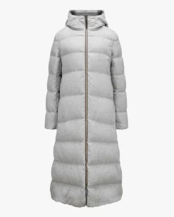 Seiden-Cashmere-Daunenmantel