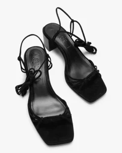 Serafina Kid Suede Riemchensandalen