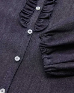 Seville Denim-Bluse