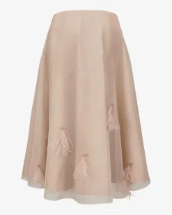 Sheer Volumes Seidenrock