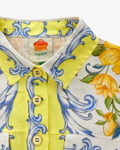 Sicily Scarf Leinen-Jumpsuit