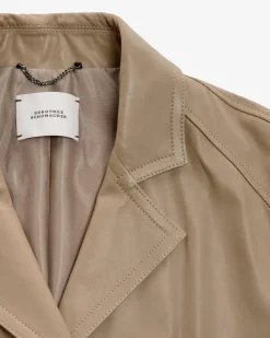 Sleek Statement III Ledermantel