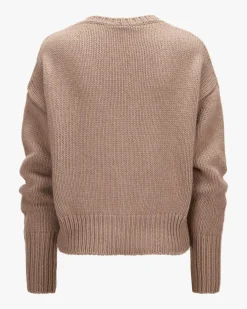 Strickjacke aus Mohair-Merinowoll-Mix