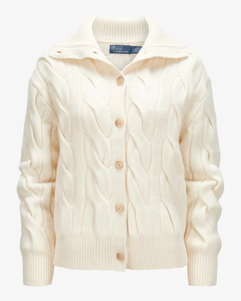 Strickjacke aus Wolle und Cashmere