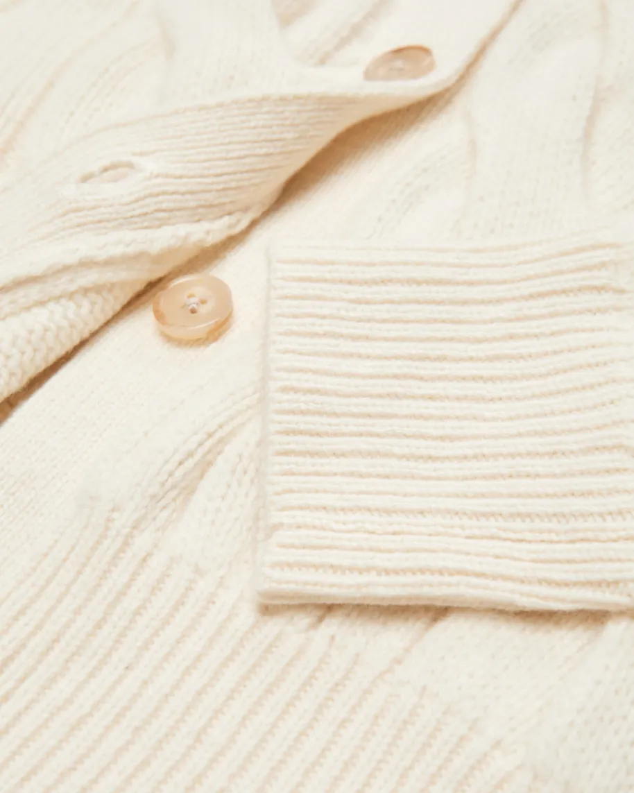 Strickjacke aus Wolle und Cashmere