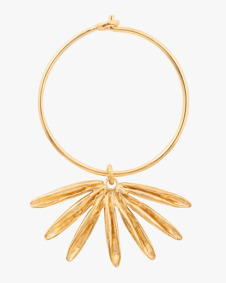 Sun Siren Hoop Ohhring