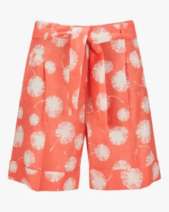 Sunny Bermudas aus Leinen-Mix