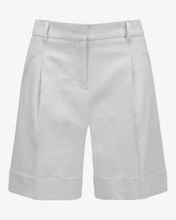 Sunny Bermudas aus Leinen-Mix