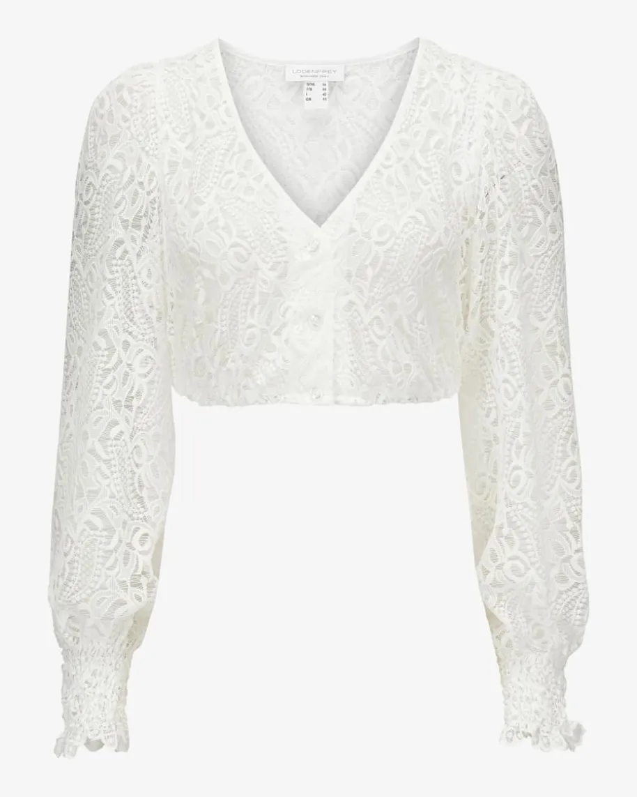 Tamara Dirndlbluse semi-transparent