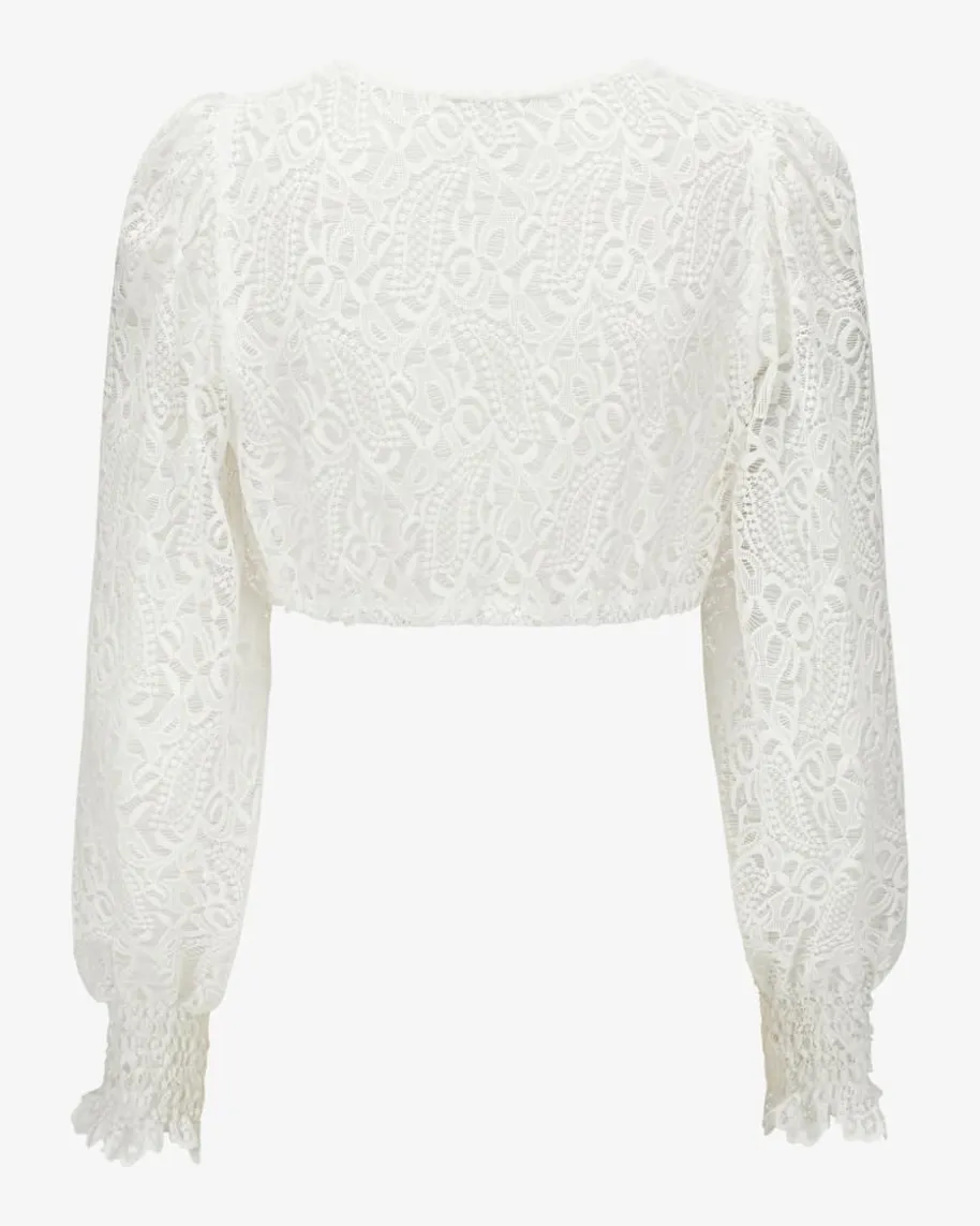 Tamara Dirndlbluse semi-transparent